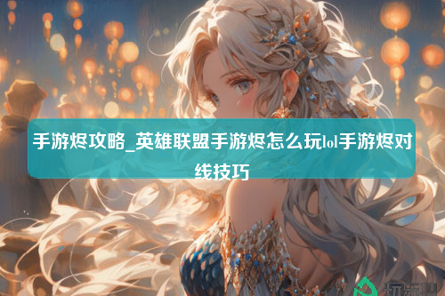 手游烬攻略_英雄联盟手游烬怎么玩lol手游烬对线技巧